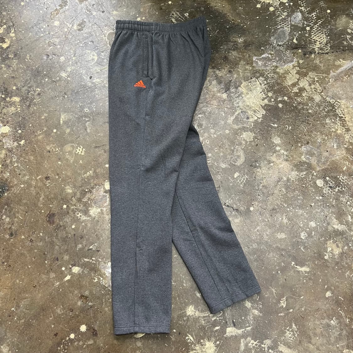105) 아디다스 기모 트레이닝복 바지트랙 팬츠 상품이미지1
