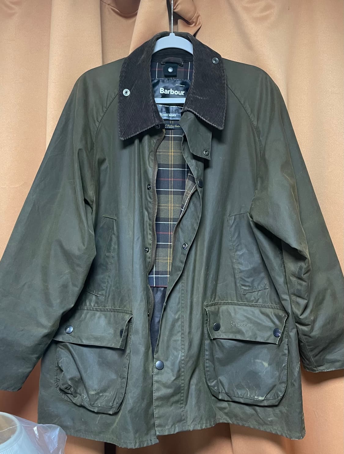 바버의 클래식 베데일 왁스자켓 상품이미지1