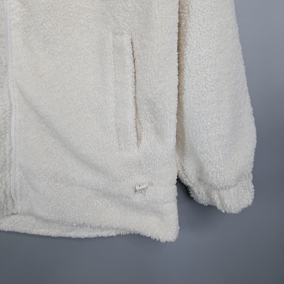 리복 보아 후리스 자켓 아이보리 M 상품이미지3