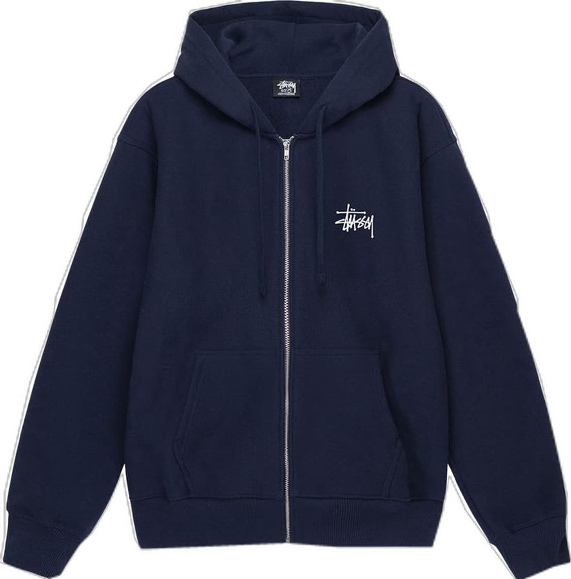 스투시네이비후드집업M 상품이미지2