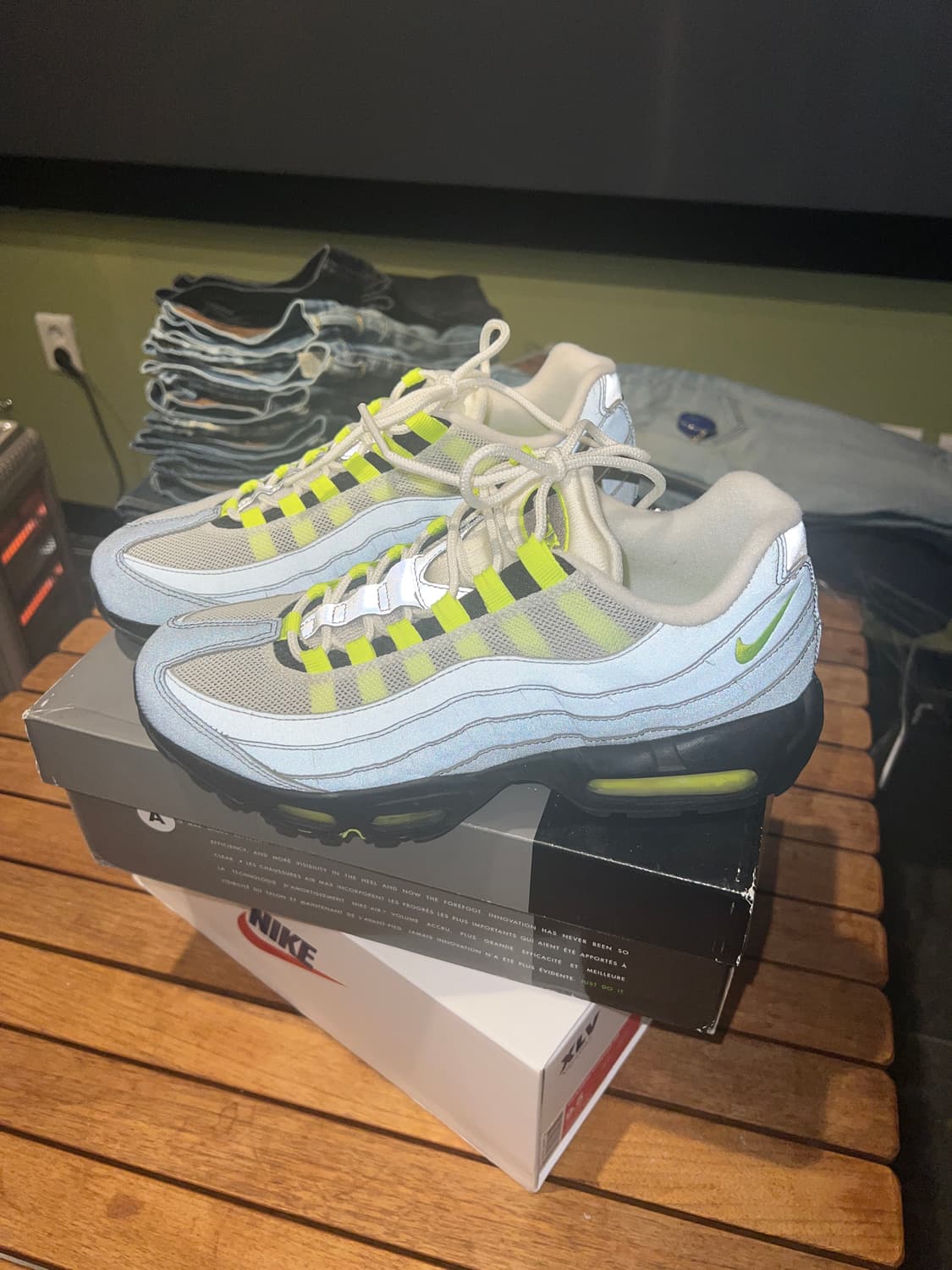 나이키 에어맥스 95 OG 3M Neon Reflective 265 상품이미지6