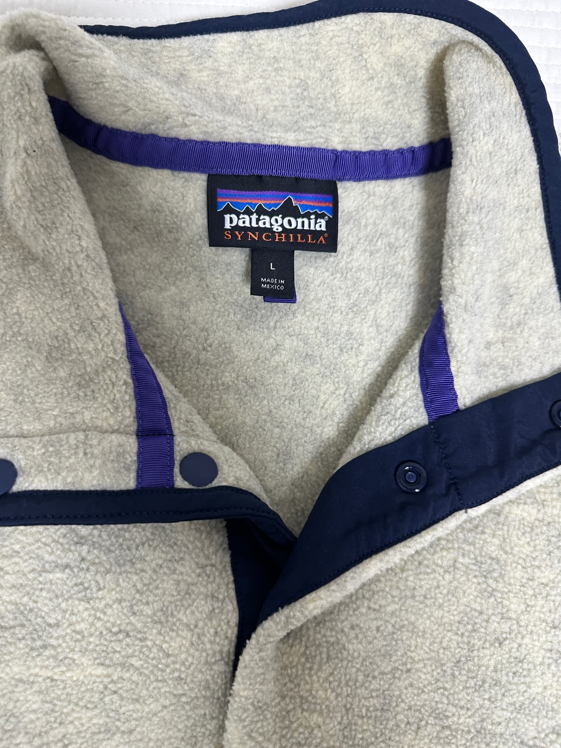 파타고니아 신칠라 L사이즈 판매합니다. 상품이미지2