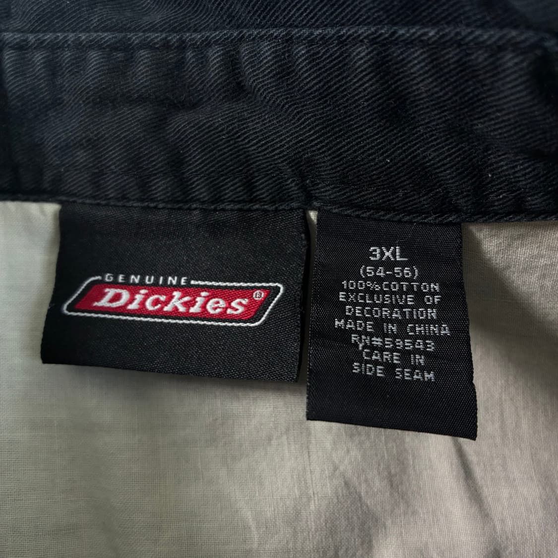 Dickies  디키즈 코튼 블랙 반팔 워크셔츠  상품이미지4