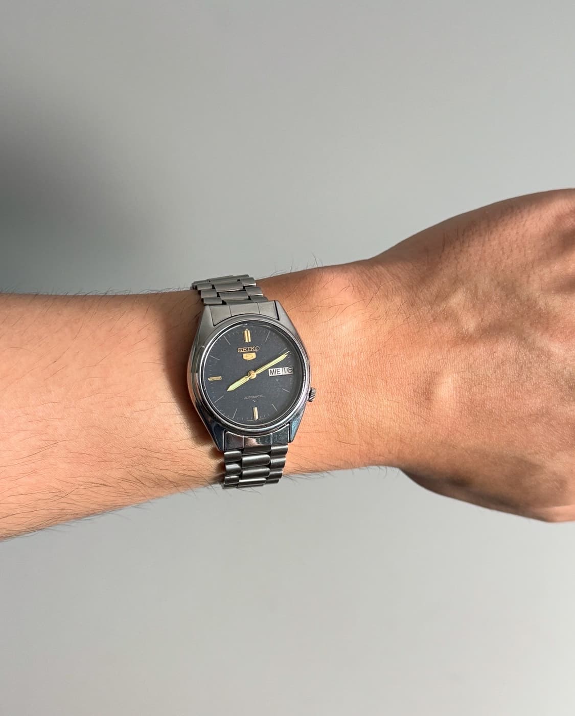vintage SEIKO 5 Automatic metal watch 상품이미지6