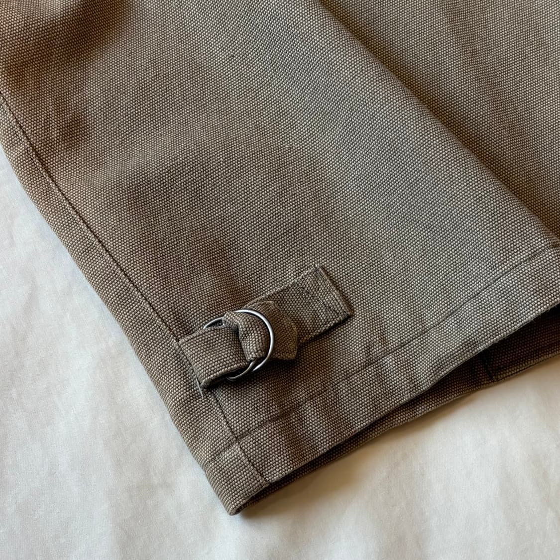 [105-108] 90s J.PRESS 캔버스 플란넬 워크 베스트 상품이미지10