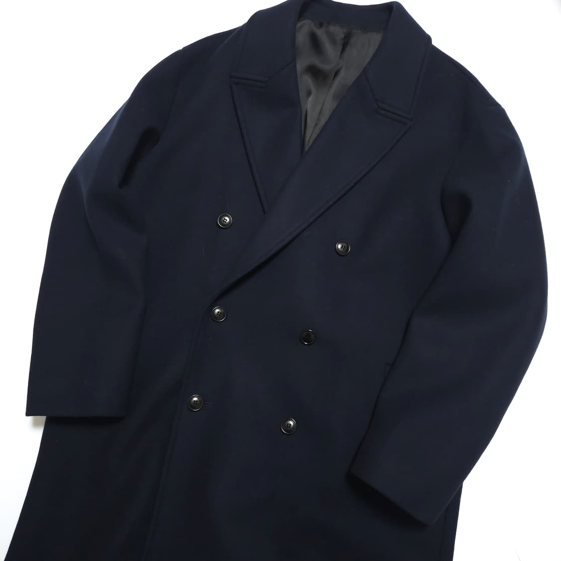 쿠어 MTR 울 캐시미어 더블 롱코트 상품이미지2