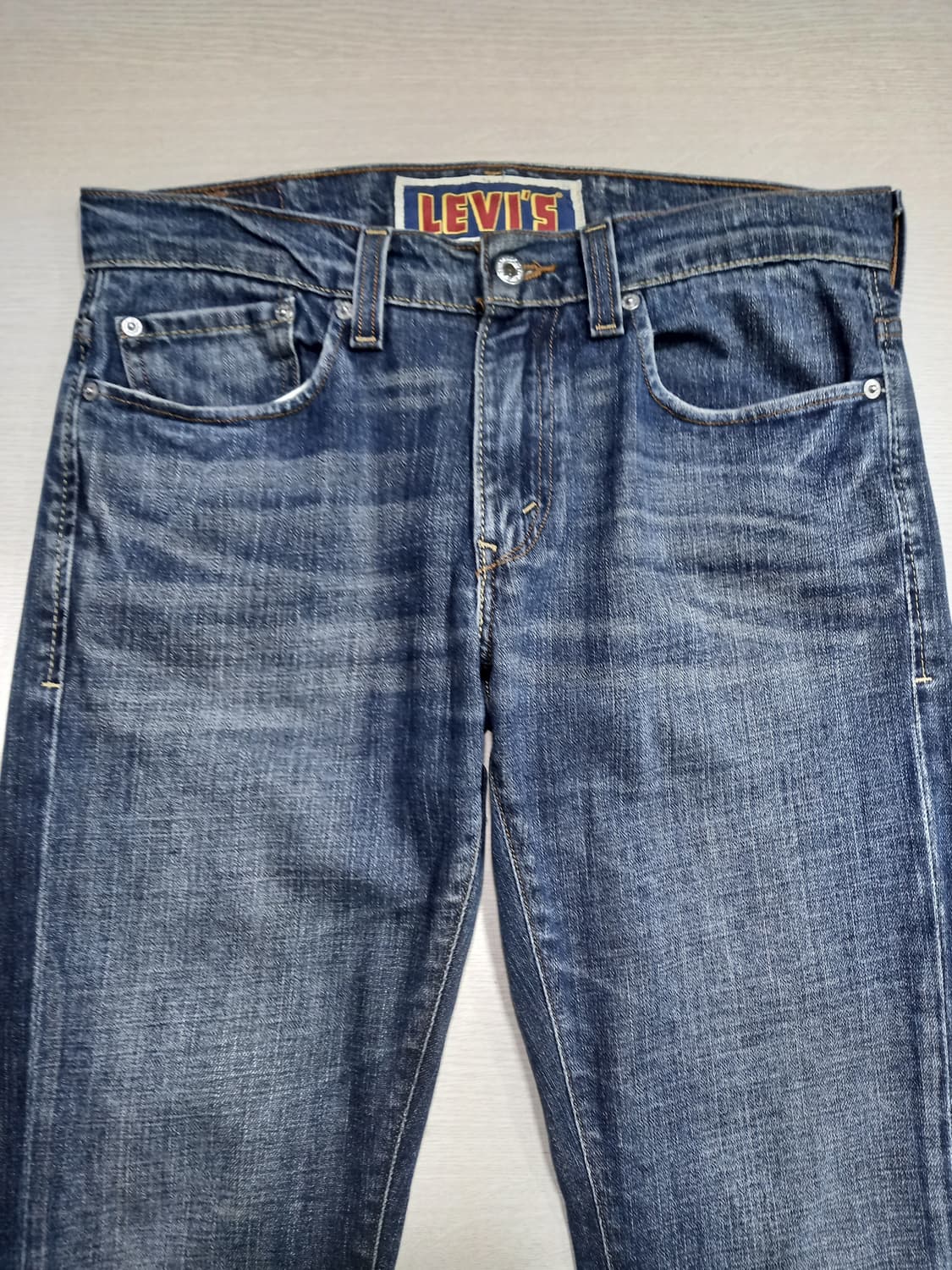 32 리바이스511 Mexico 워싱 스판 슬림일자진 진청 32-335 상품이미지3