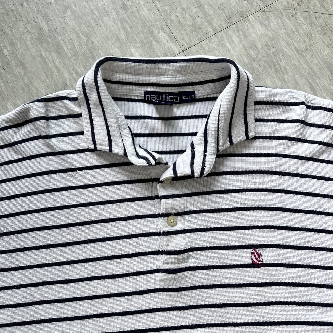 90s 노티카 럭비 셔츠 PK 티셔츠 MADE IN USA  상품이미지2