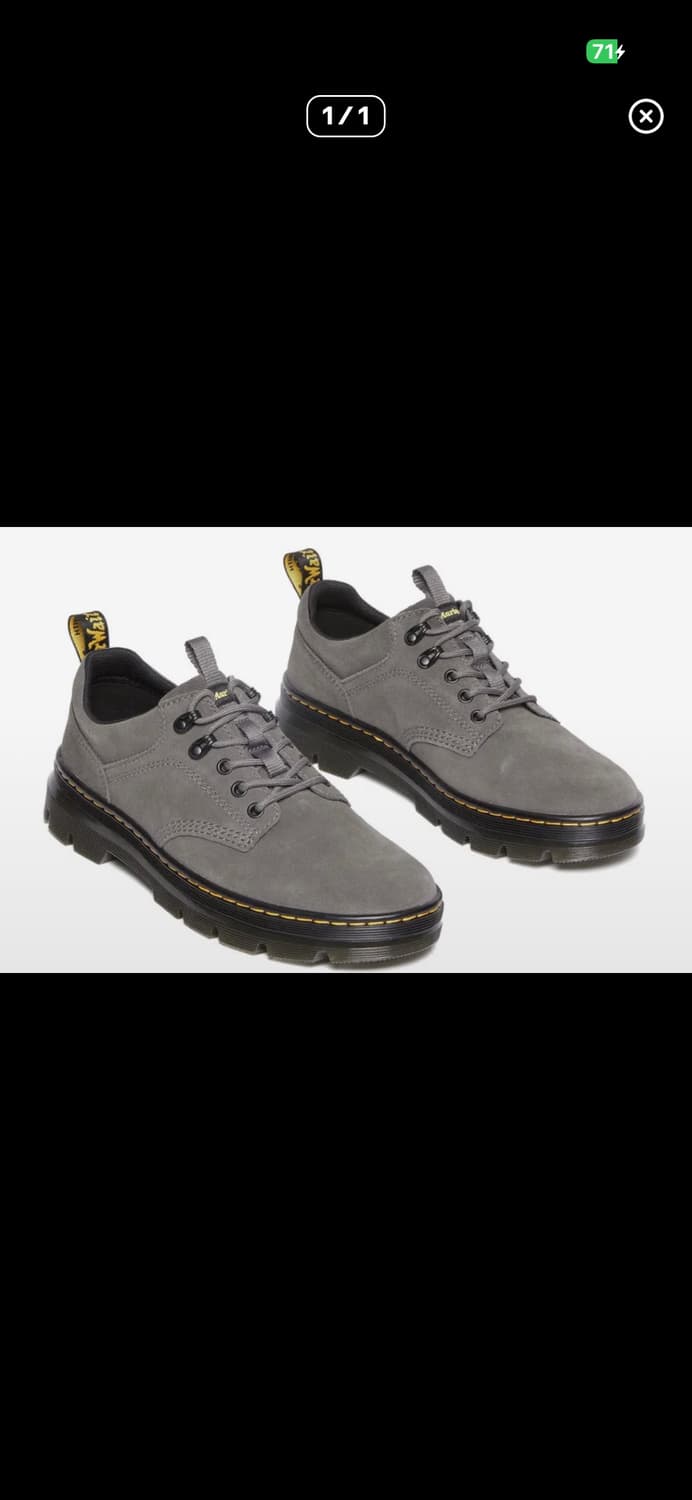 닥터마틴 리더 E.H 스웨이드 건메탈 상품이미지1