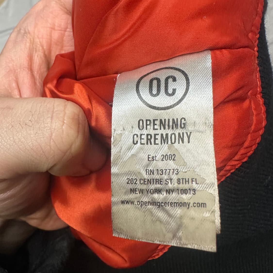 오프닝세레모니 ma-1 블랙항공점퍼 XS 상품이미지4