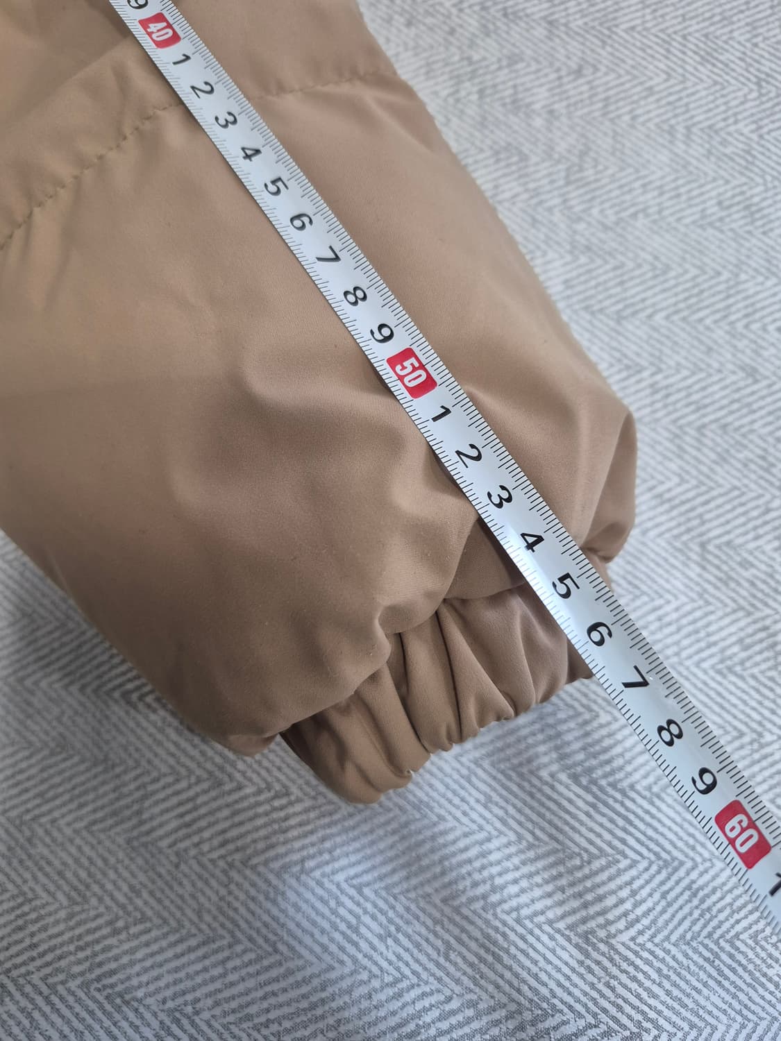 후아유 양면 후리스 패딩 오버핏 S 상품이미지9