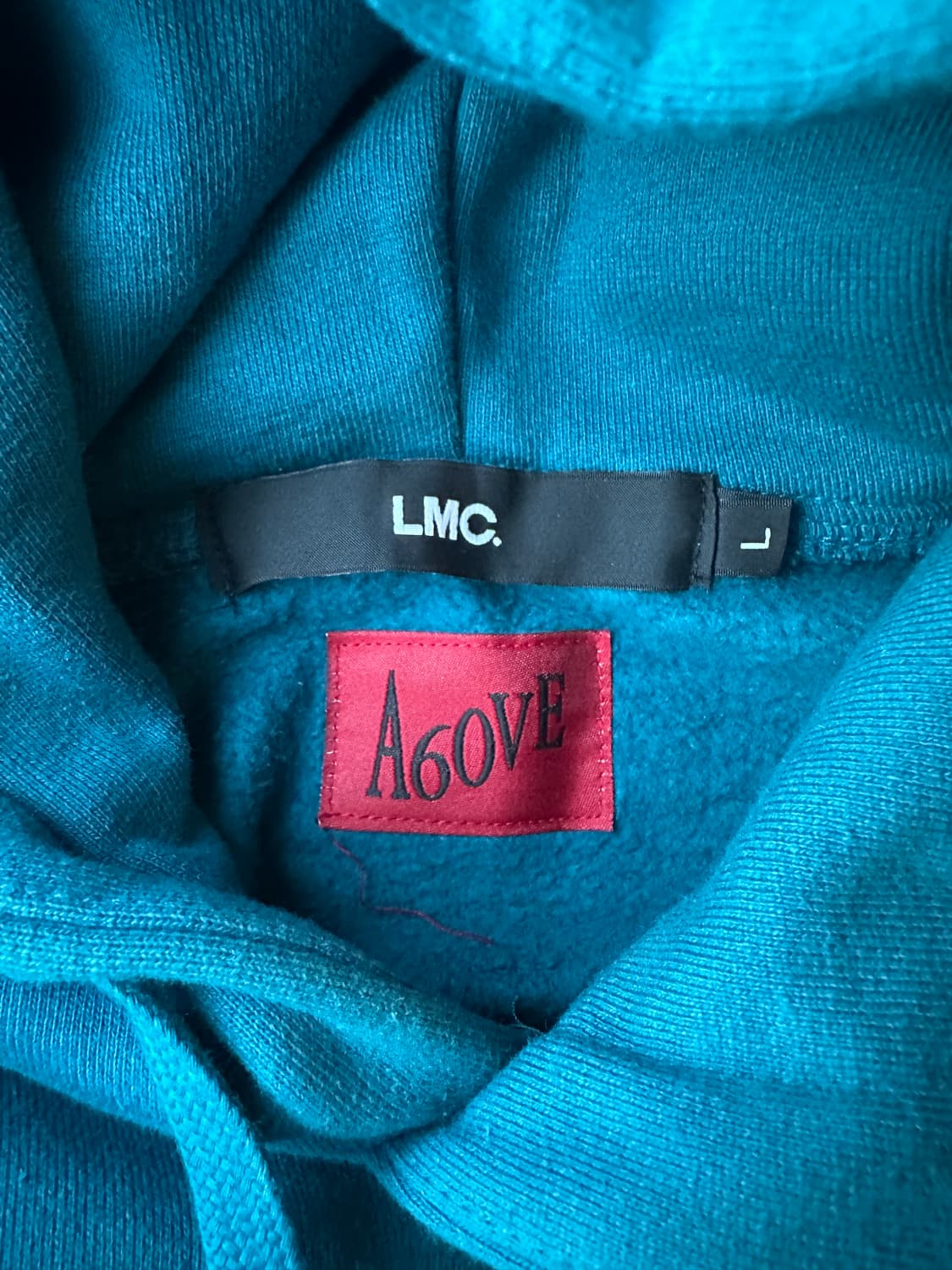 LMC x A6OVE 후드티 dk teal L 사이즈 상품이미지7
