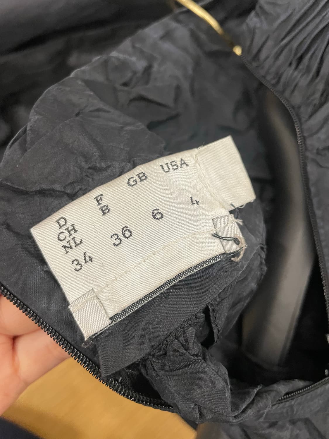 MaxMara Pianoforte 탑&스커트 셋업 블랙 상품이미지9