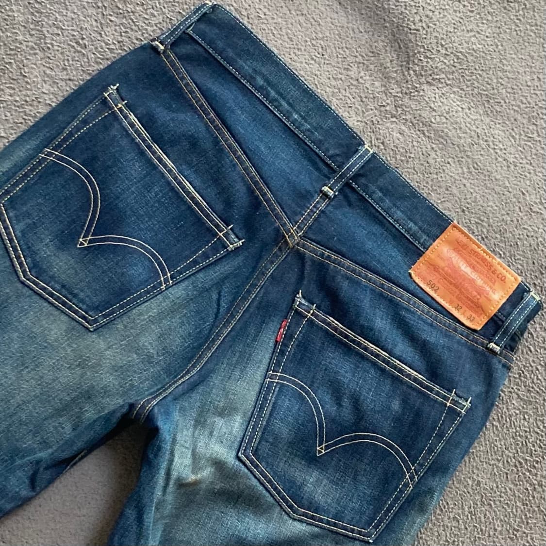 리바이스 502 데님팬츠 W32 L33 상품이미지4