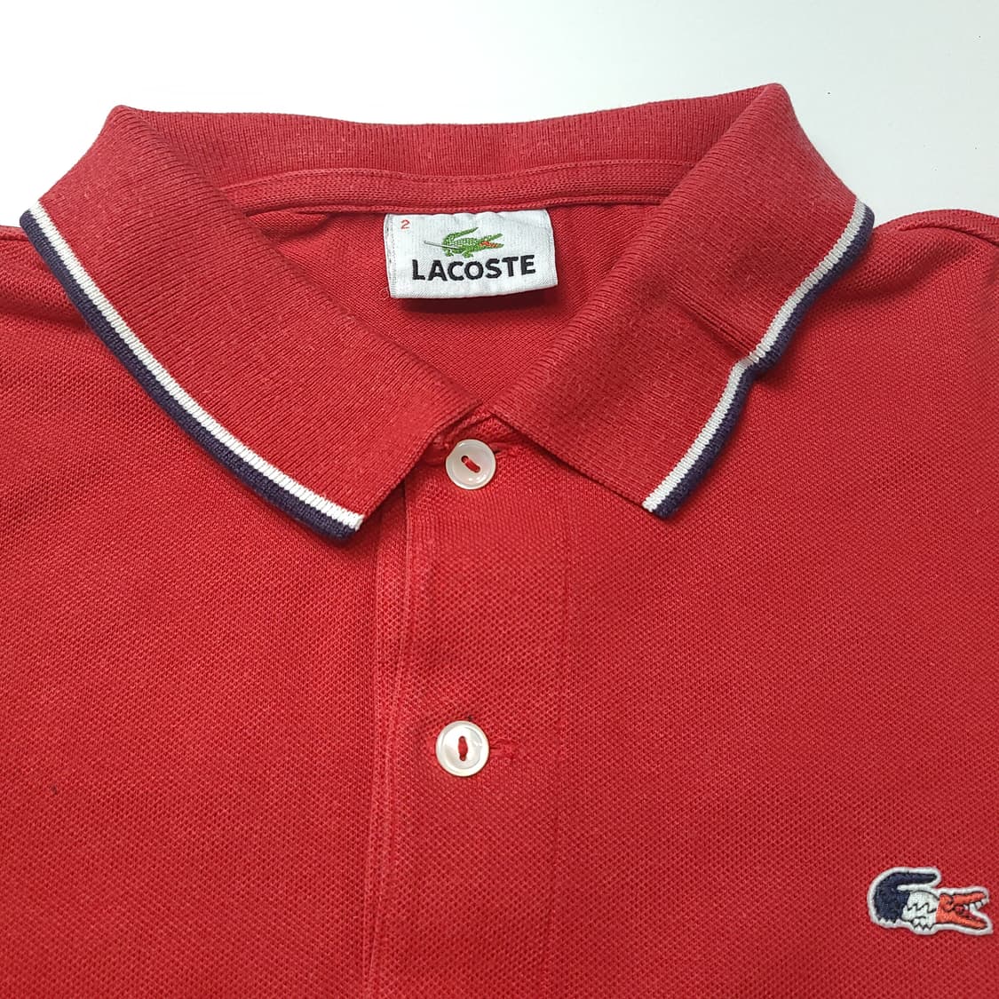 무배]여성 라코스테 카라 반팔티 S 상품이미지5