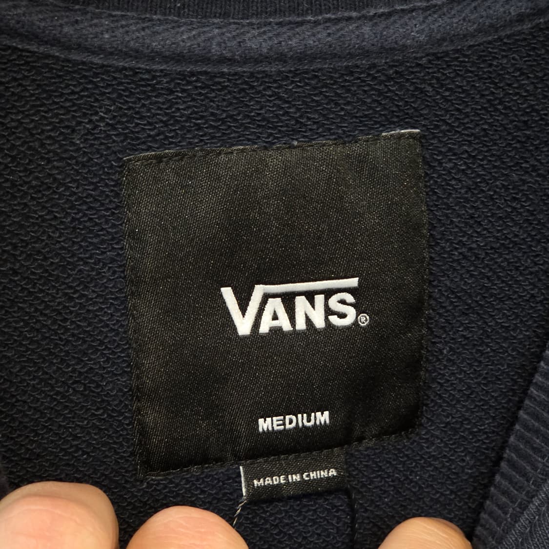 반스 올드스쿨 배색 오버핏 맨투맨 상품이미지7