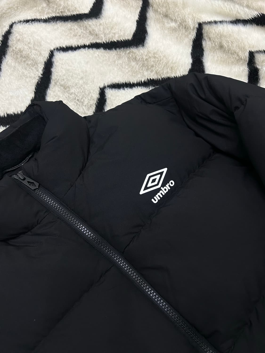 [S]엄브로 2Way 덕다운 숏 패딩/블랙 상품이미지1