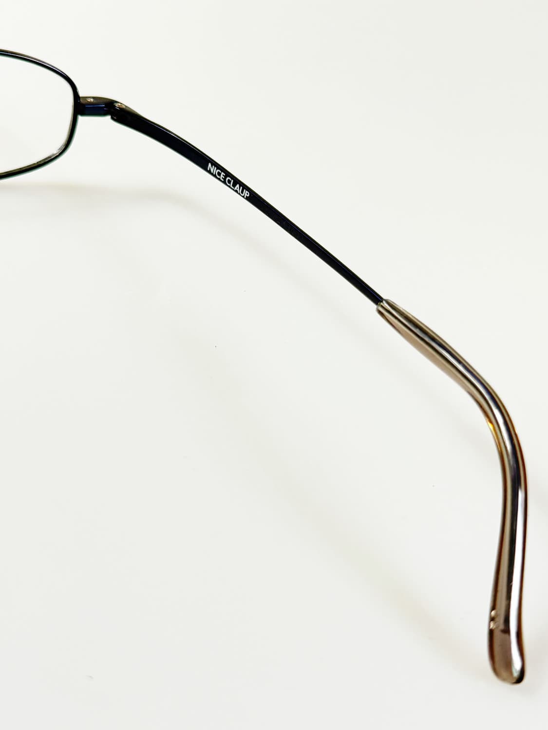 NICE CLAUP 나이스 클랍 블루 메탈 슬림 오벌 빈티지 안경 상품이미지6