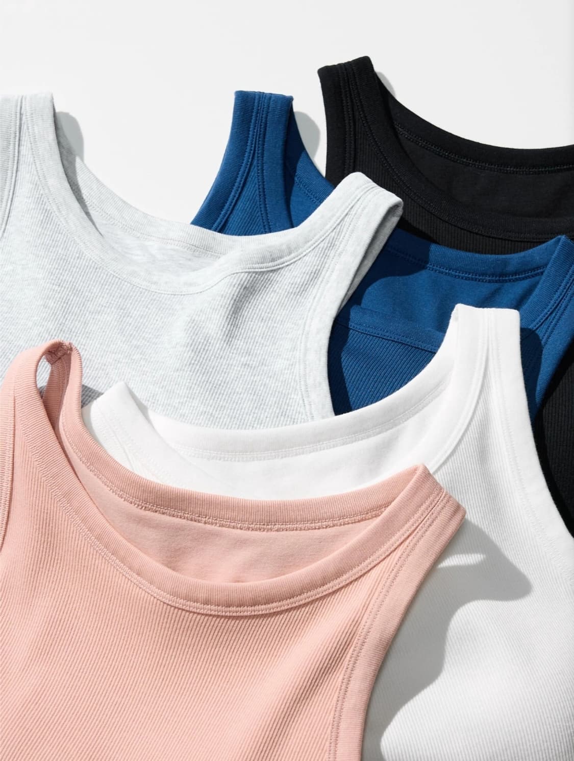 유니클로 립브라탑 그레이 나시 상품이미지3