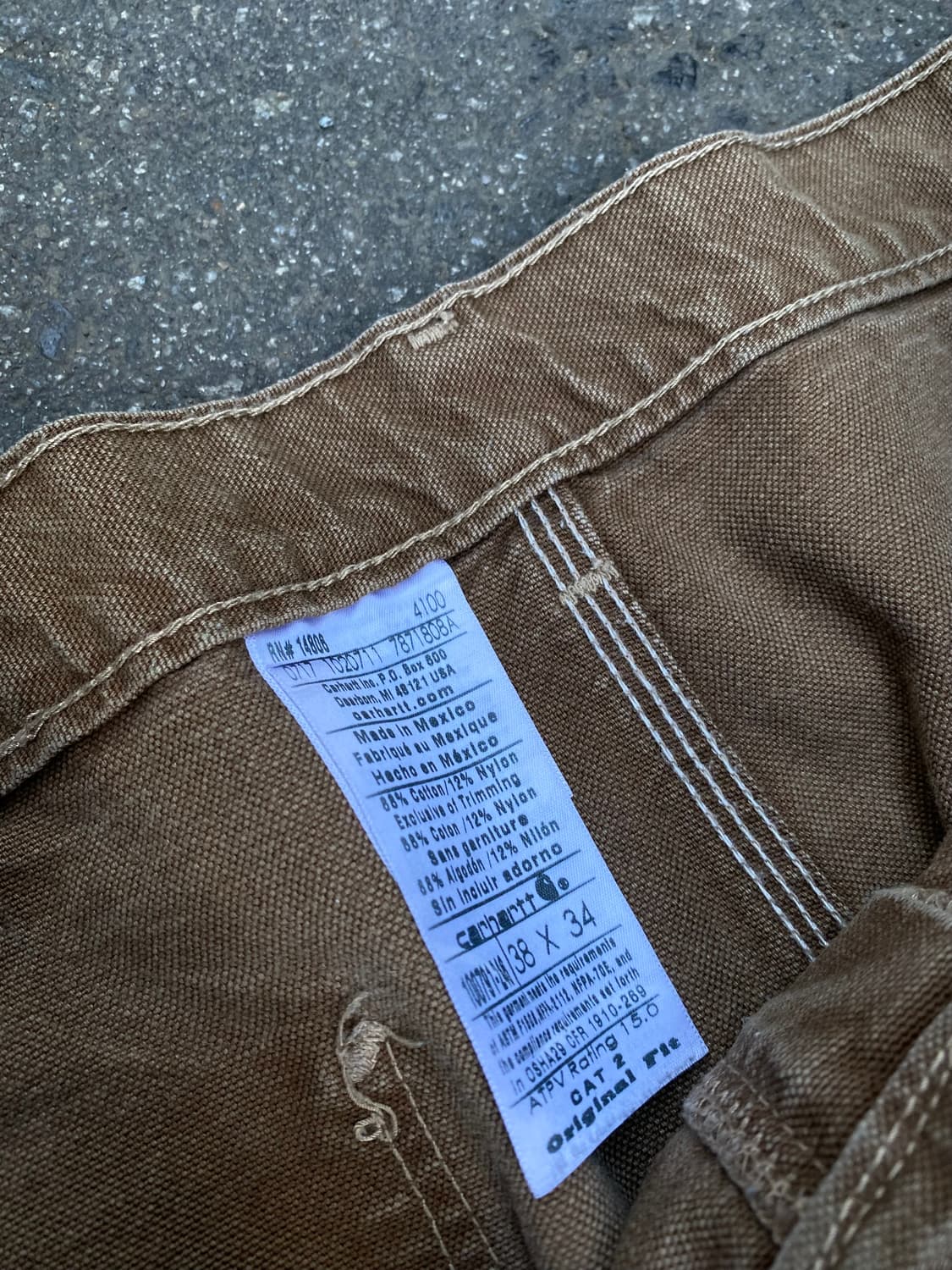 🌊Carhartt single-knee carpenter 상품이미지7