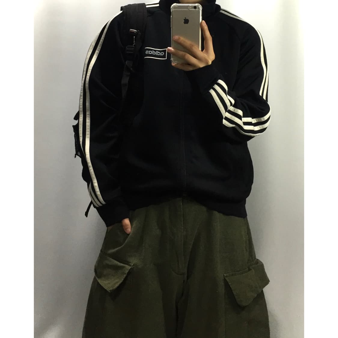 Adidas 아디다스 빅로고 삼선 트랙탑 져지 상품이미지3