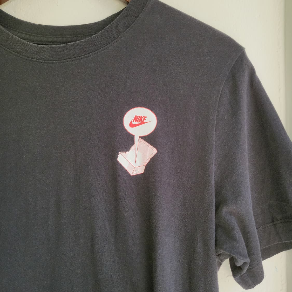 나이키 블랙 프린팅 반팔티셔츠 M사이즈 상품이미지3