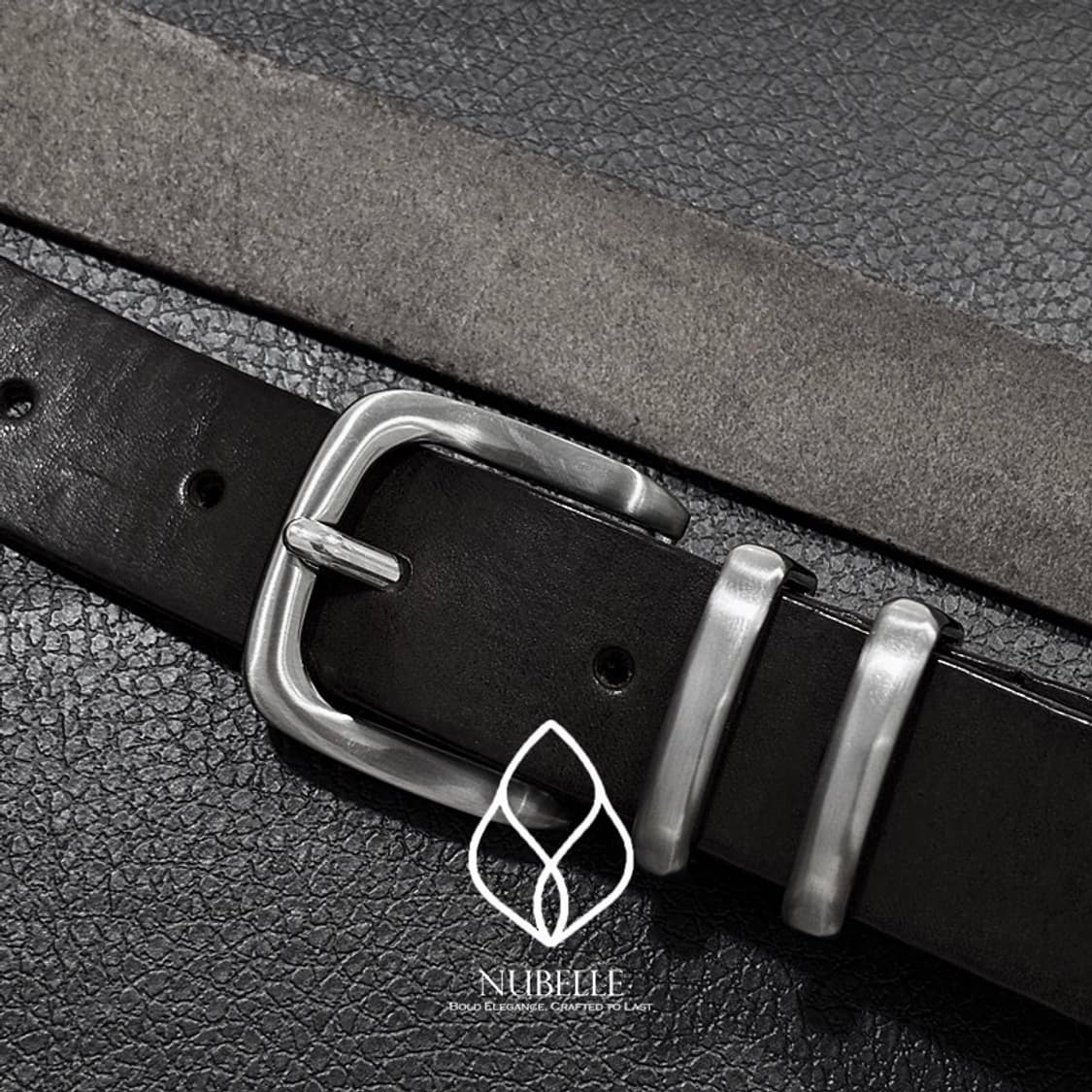 🌗 Double ring basic belt / 더블 링 웨스턴 벨트 상품이미지3