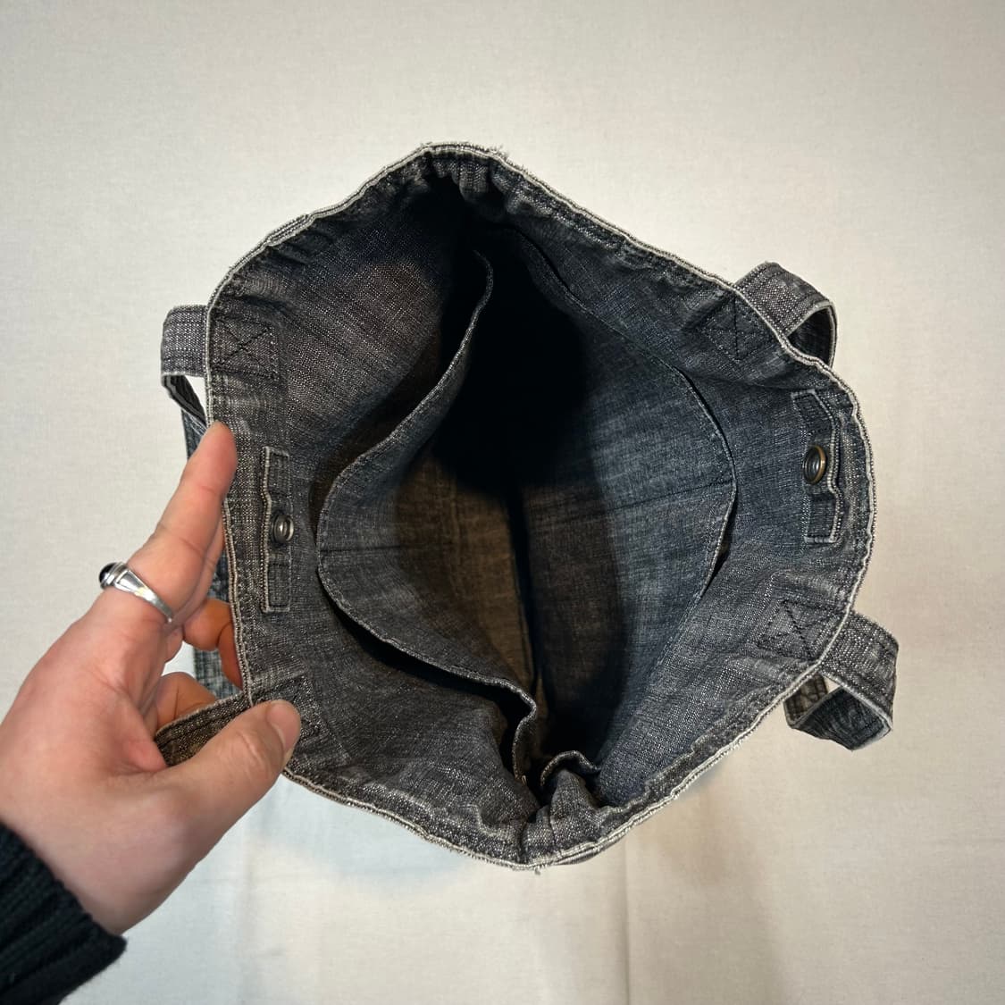 요시다 포터 코튼 데님 숄더백 토트백 P80 상품이미지6