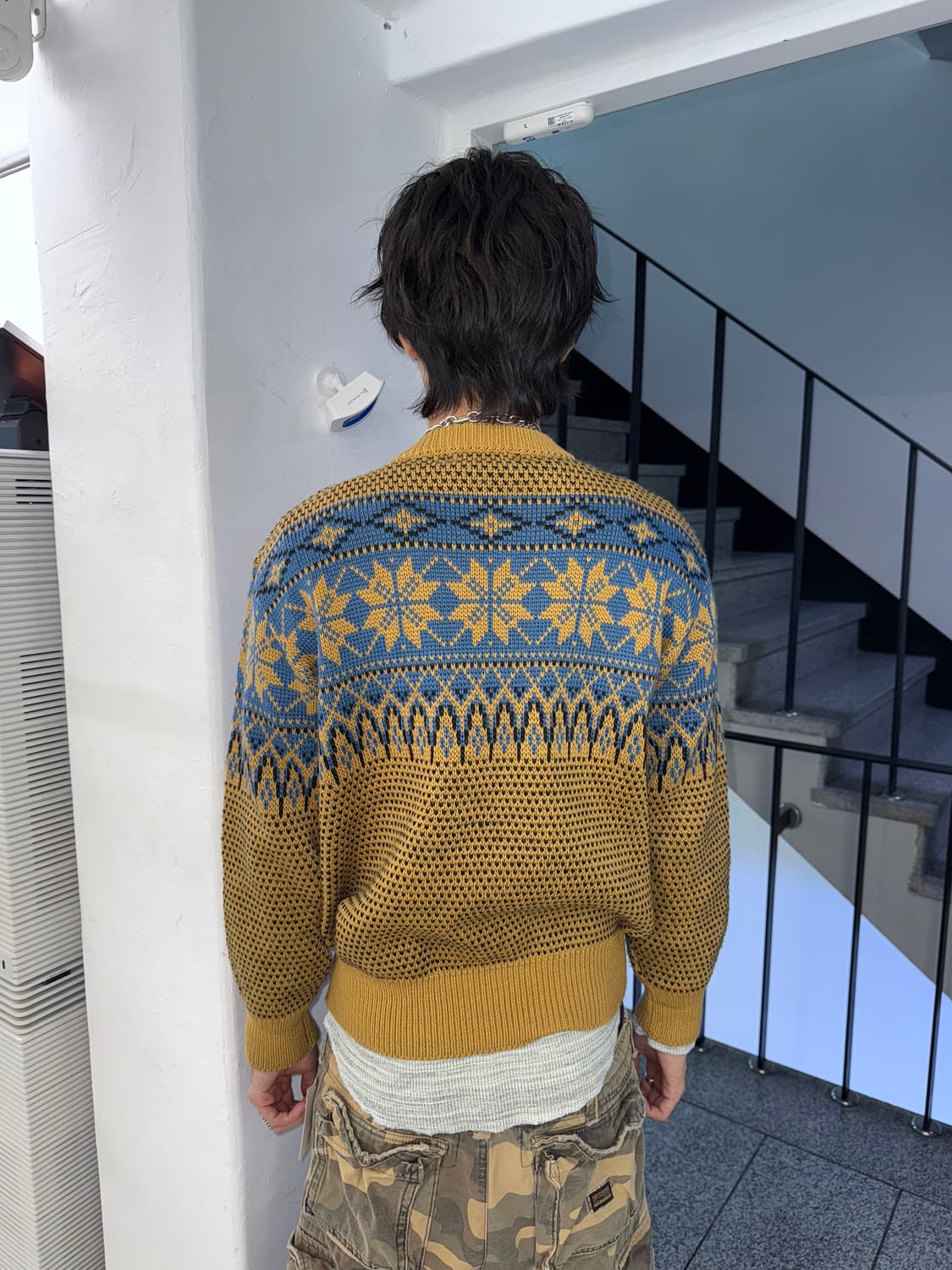 snowflake heavy ski sweater 상품이미지4