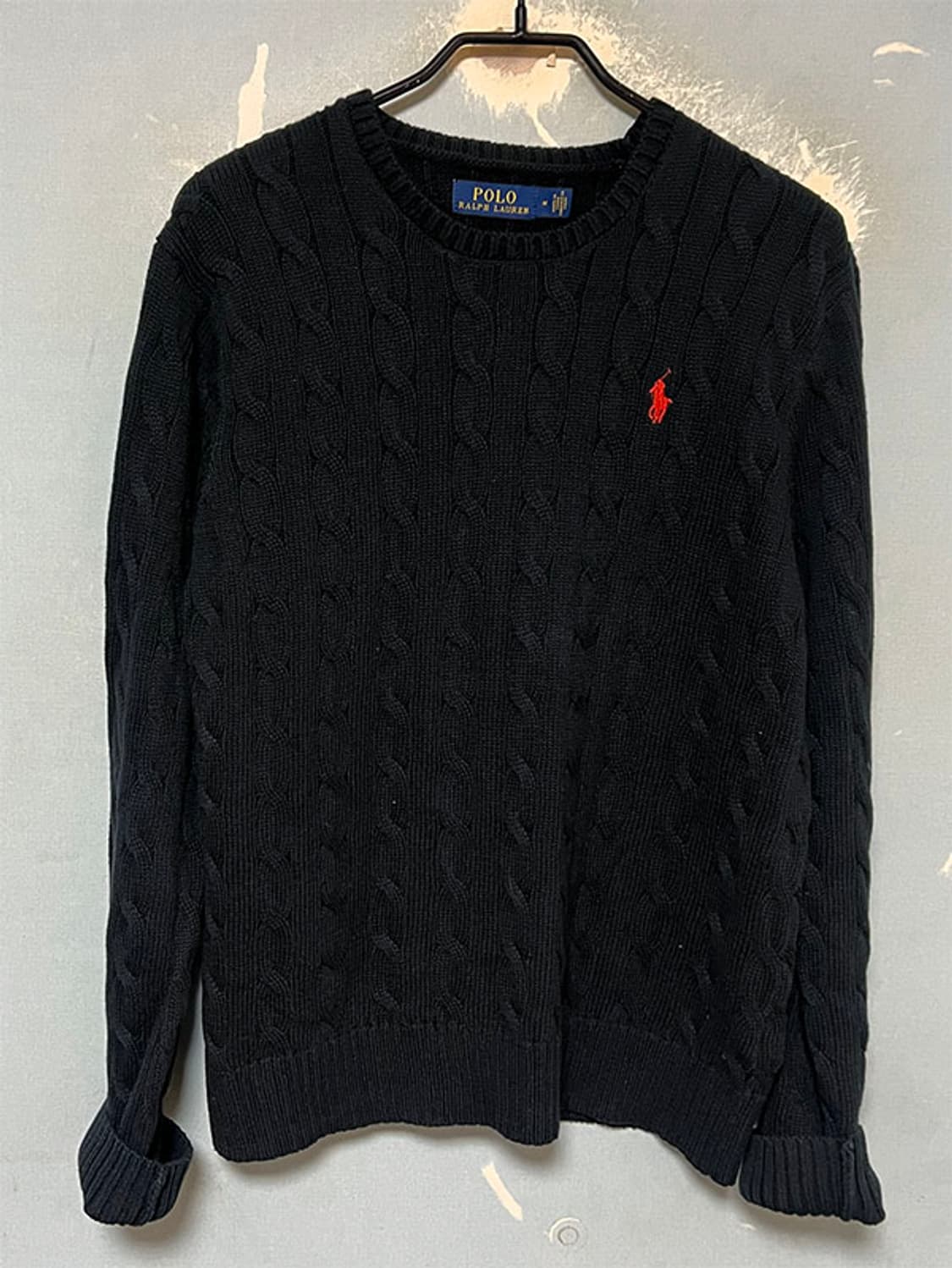 POLO 폴로 여자 꽈배기니트 기본 캐주얼 M 95 66 상품이미지1