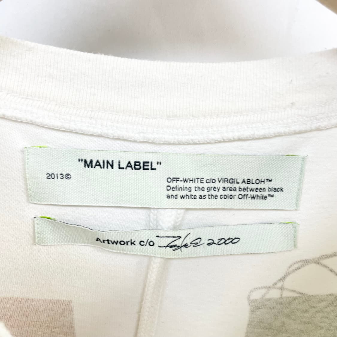 오프화이트 x 퓨투라 반팔티  상품이미지6