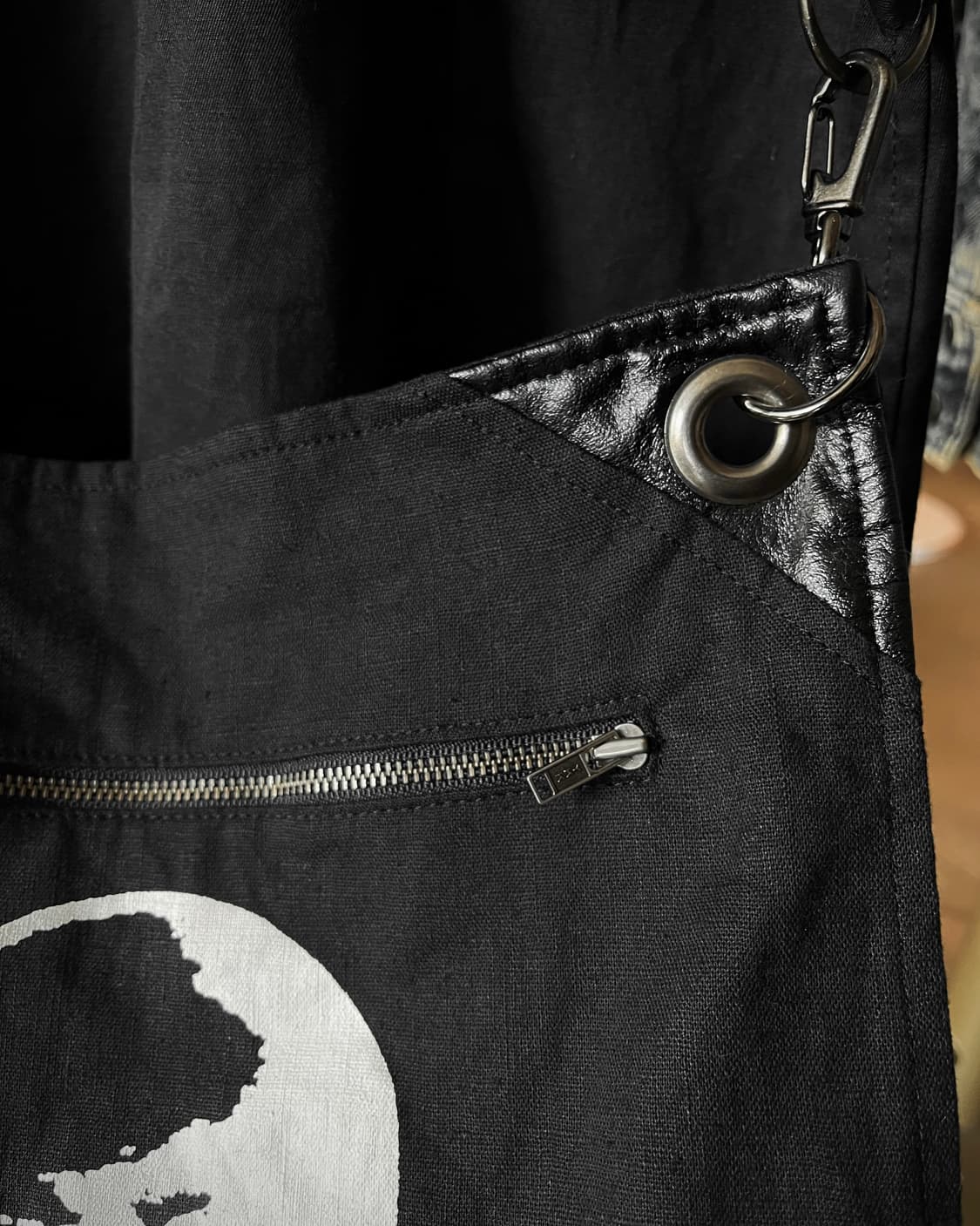 90-00s BLACK PEACE NOW Frap Pocket Shirt 상품이미지8