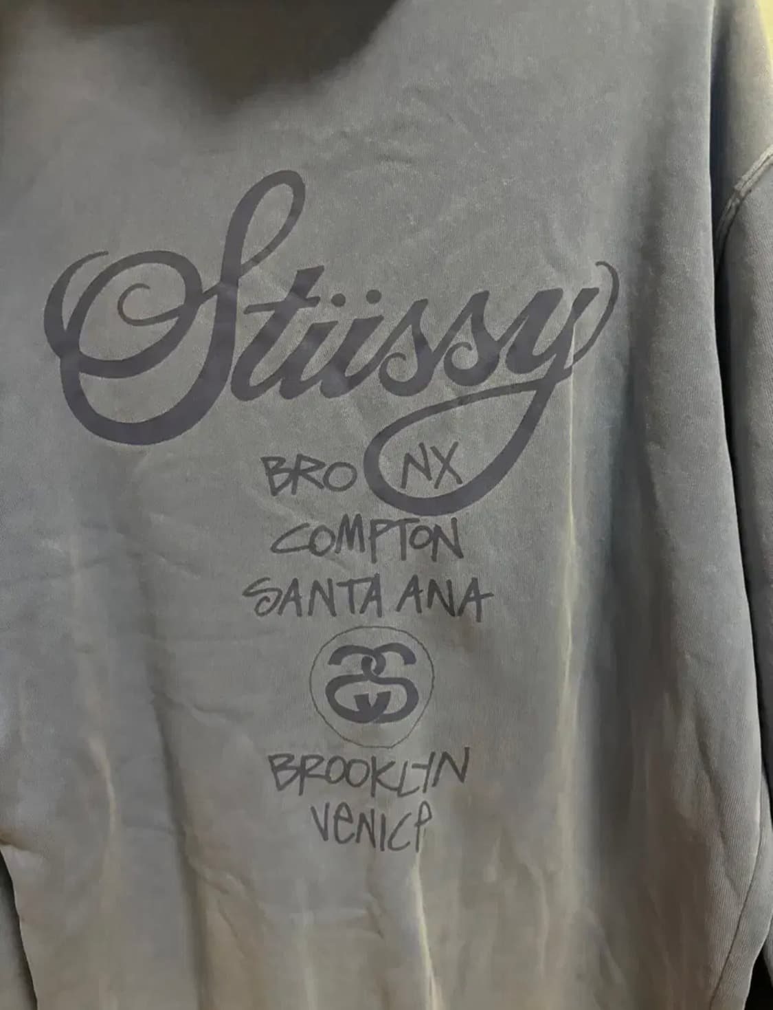 소라 하늘 스투시 월드투어 후드티 상품이미지1