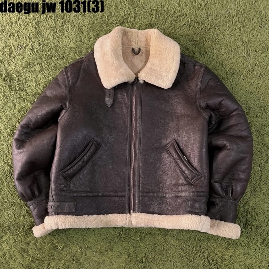 B3 무스탕 자켓 상품이미지1