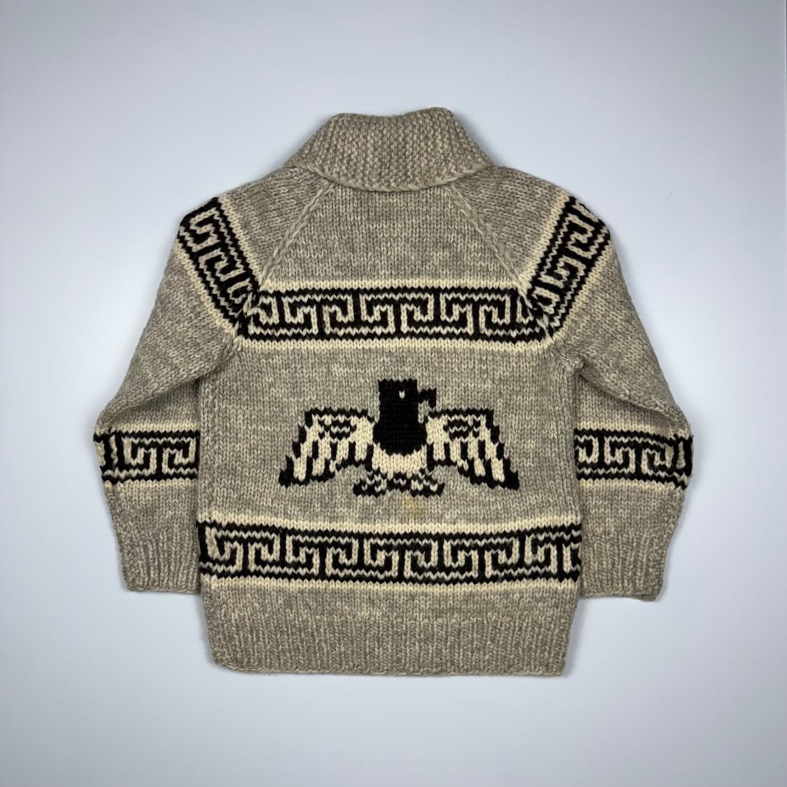 (103) 80s TUAK 빈티지 캐나다 썬더버드 코위찬 가디건 상품이미지2