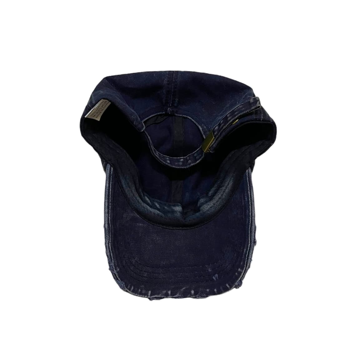 dark navy damages ball cap 상품이미지3