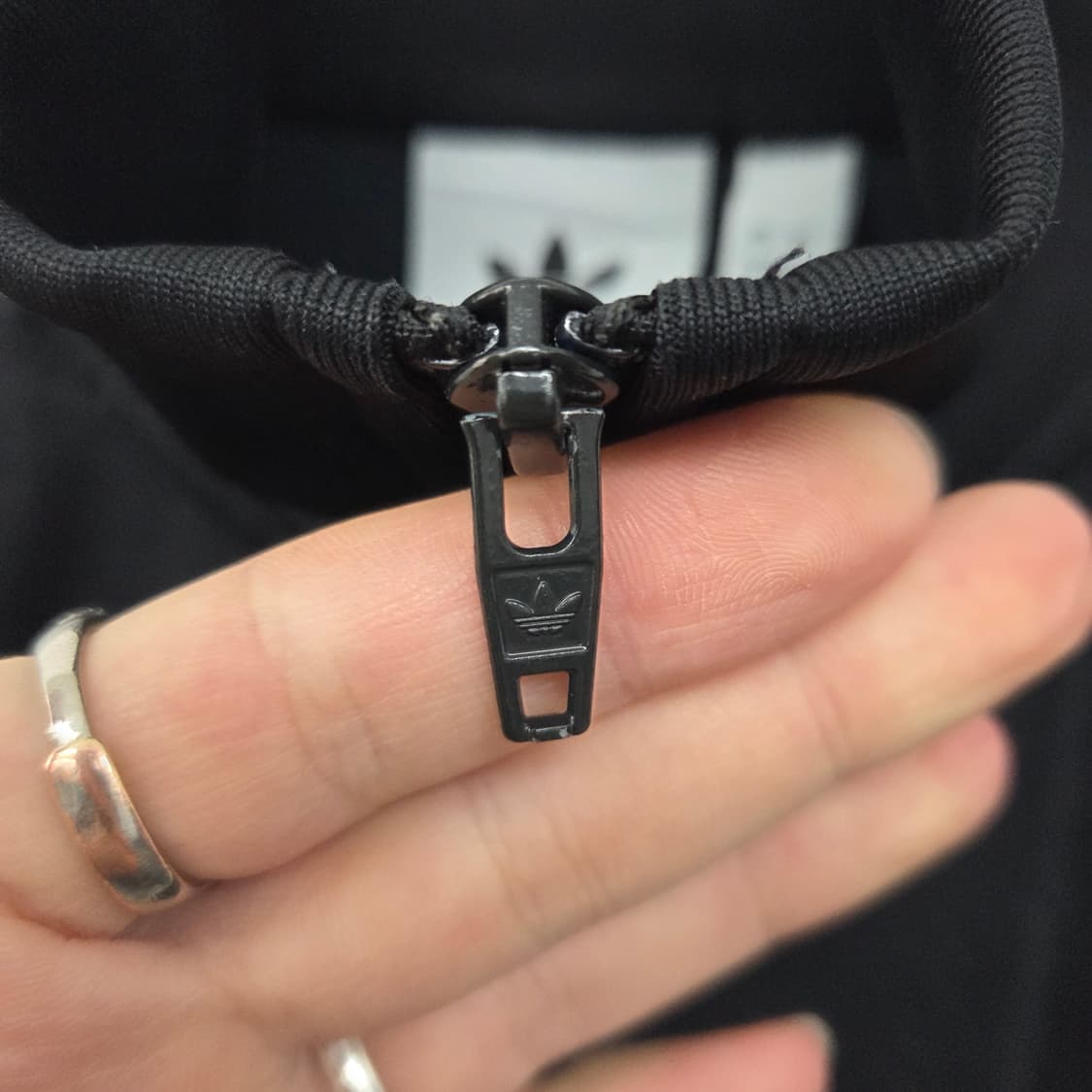 아디다스져지 삼선 트랙탑 블랙 남L 상품이미지4