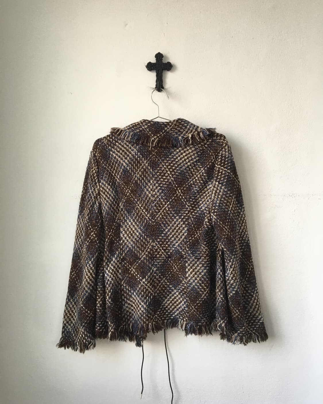 Pattern fringe point jacket 상품이미지3