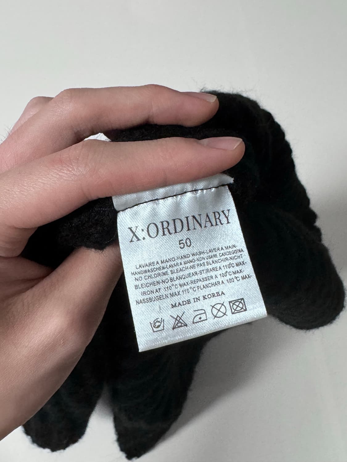 엑스오디너리 - 오버사이즈 니트 비니 상품이미지10