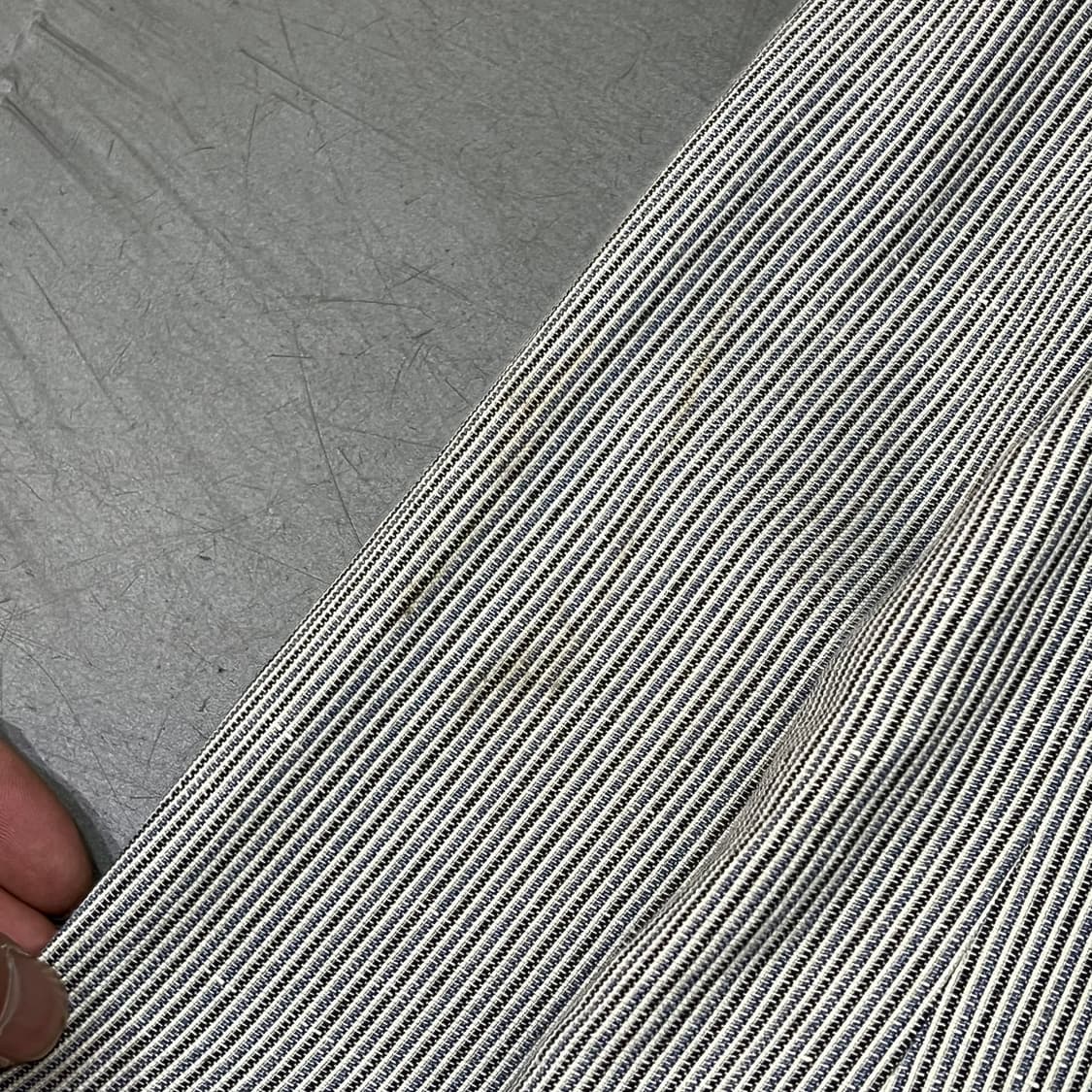  버버리 스트라이프 린넨 블레이저 y15927 상품이미지4