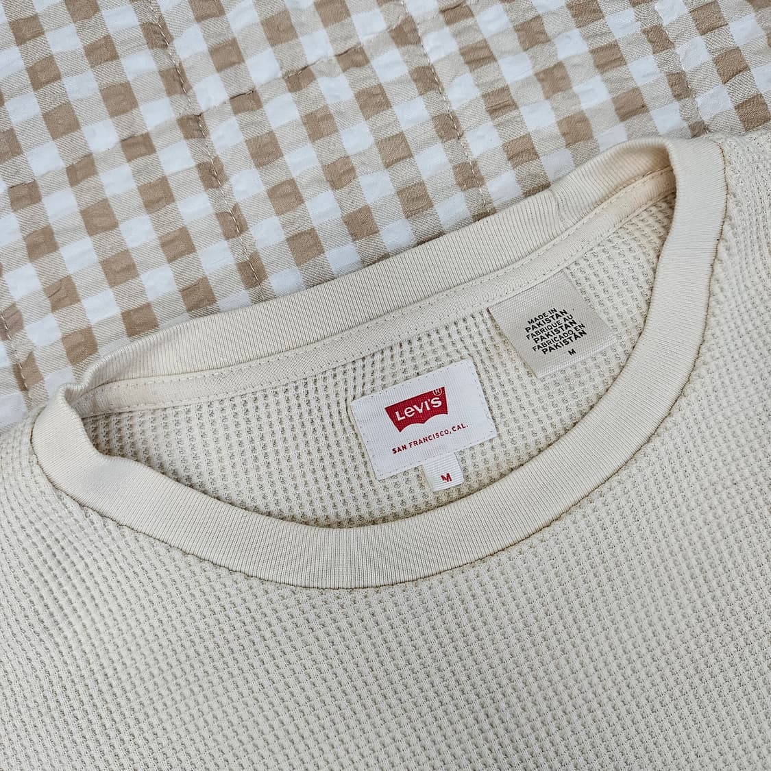 리바이스 와플 슬리브 면티 남자100 상품이미지2