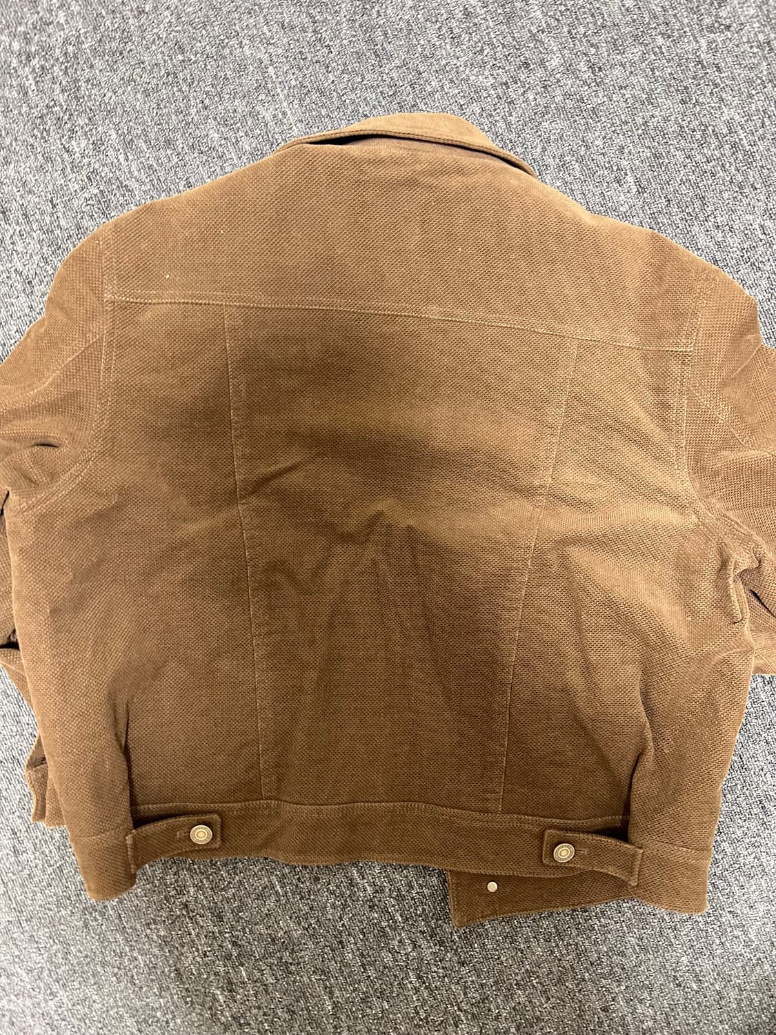 일꼬르소 크래프트 트러커 자켓 브라운 상품이미지6