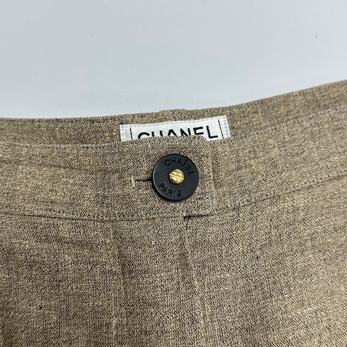 샤넬 린넨 트라우져 슬랙스 팬츠 상품이미지3