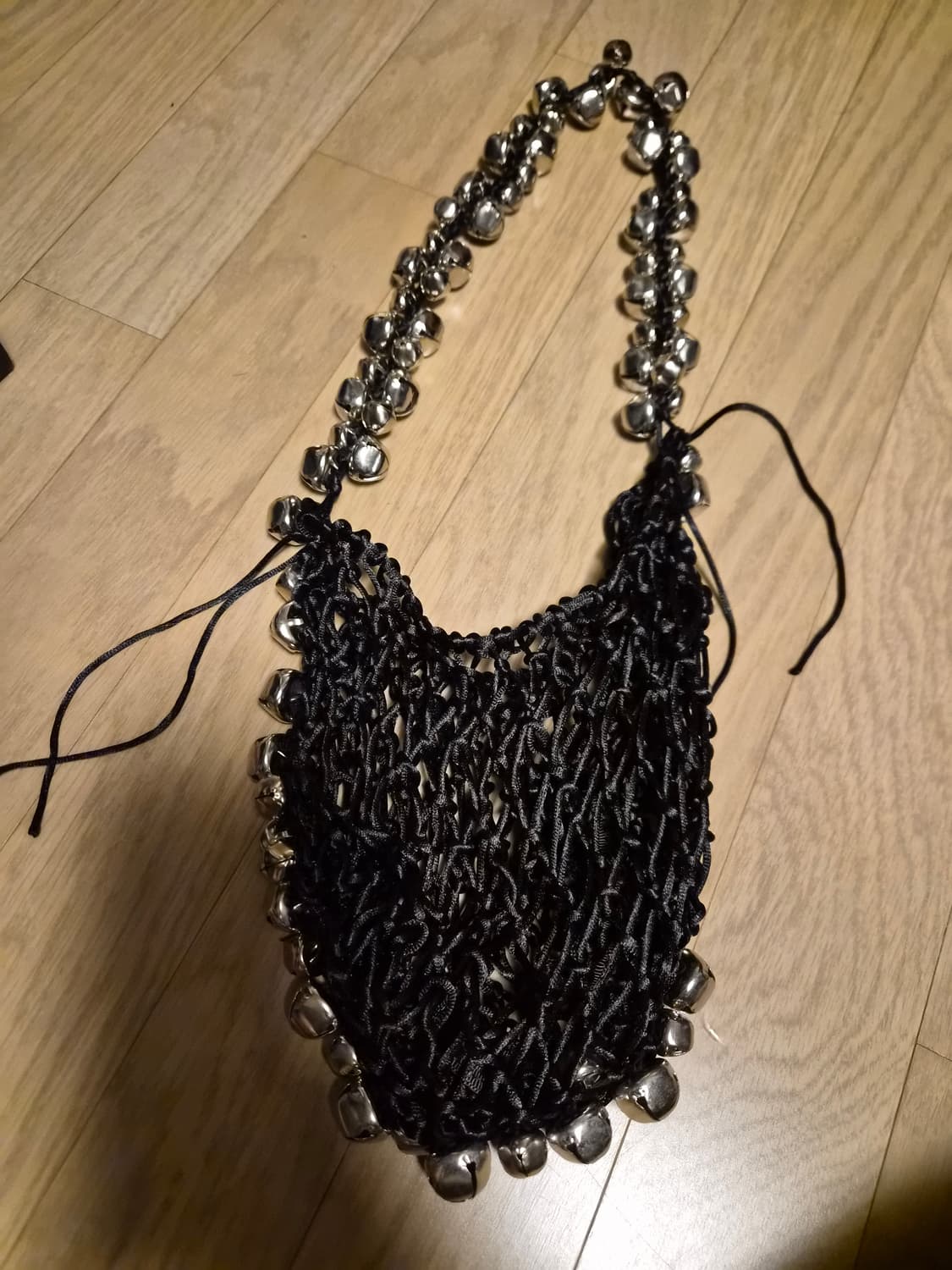 실크네트 방울가방 상품이미지1