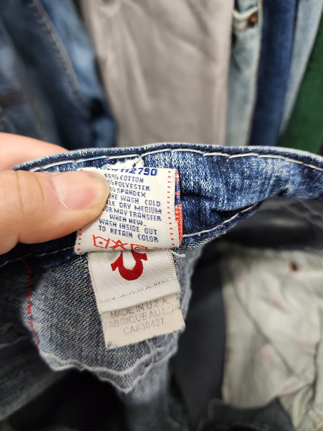 트루릴리젼 JOEY 데님 청바지 상품이미지7