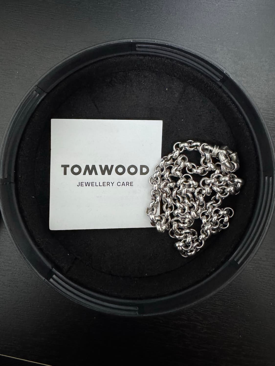 톰 우드 목걸이 Thick Rolo Chain 18인치 상품이미지1