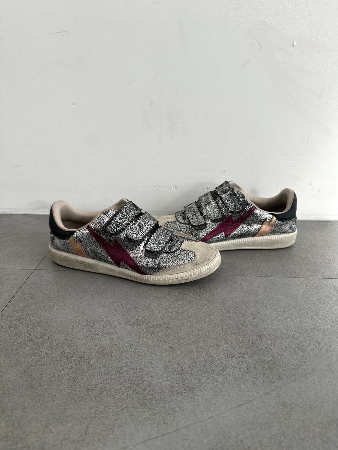 이자벨마랑 베스 글리터 벨크로 스니커즈 상품이미지4