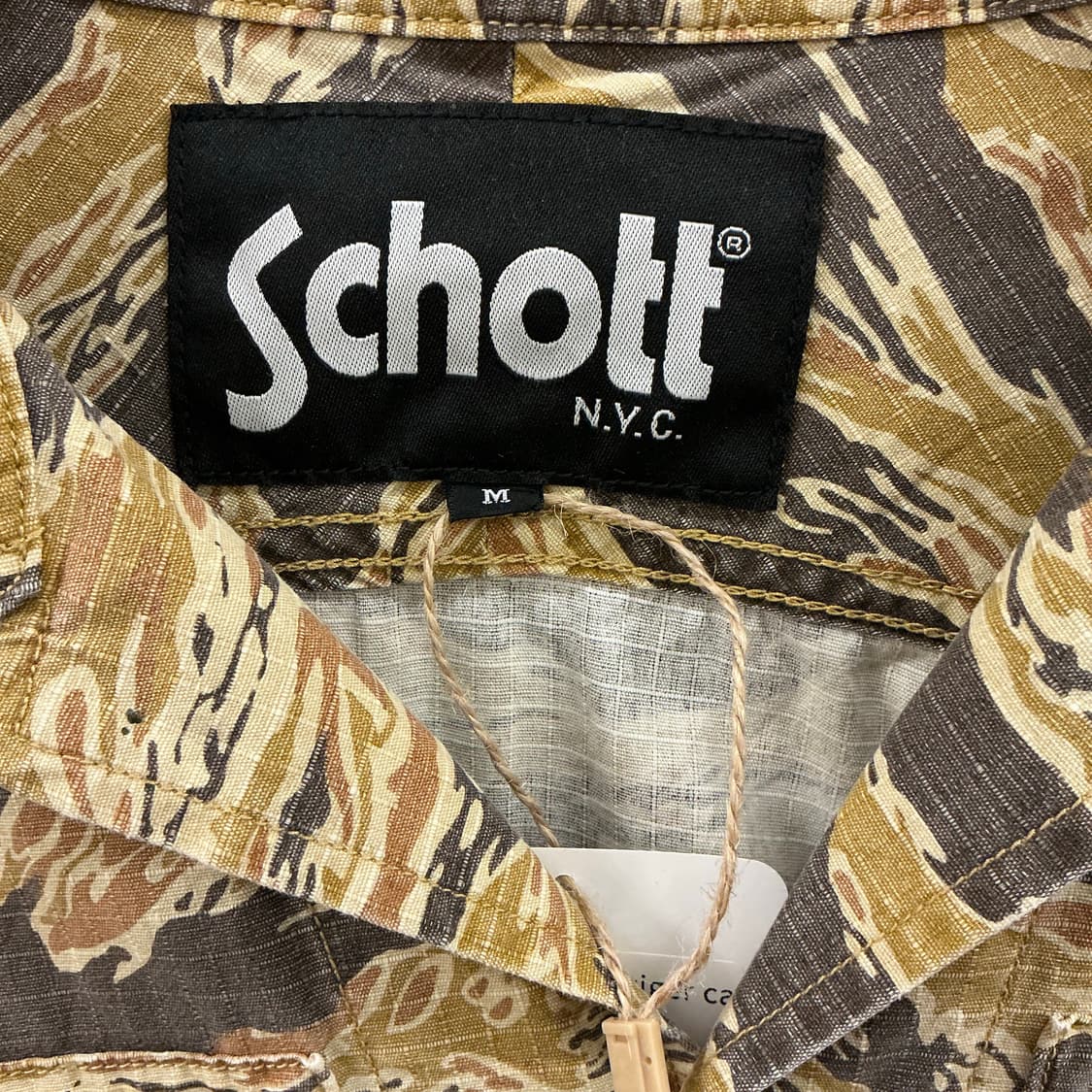 쇼트 타이거 카모 셔츠 상품이미지2