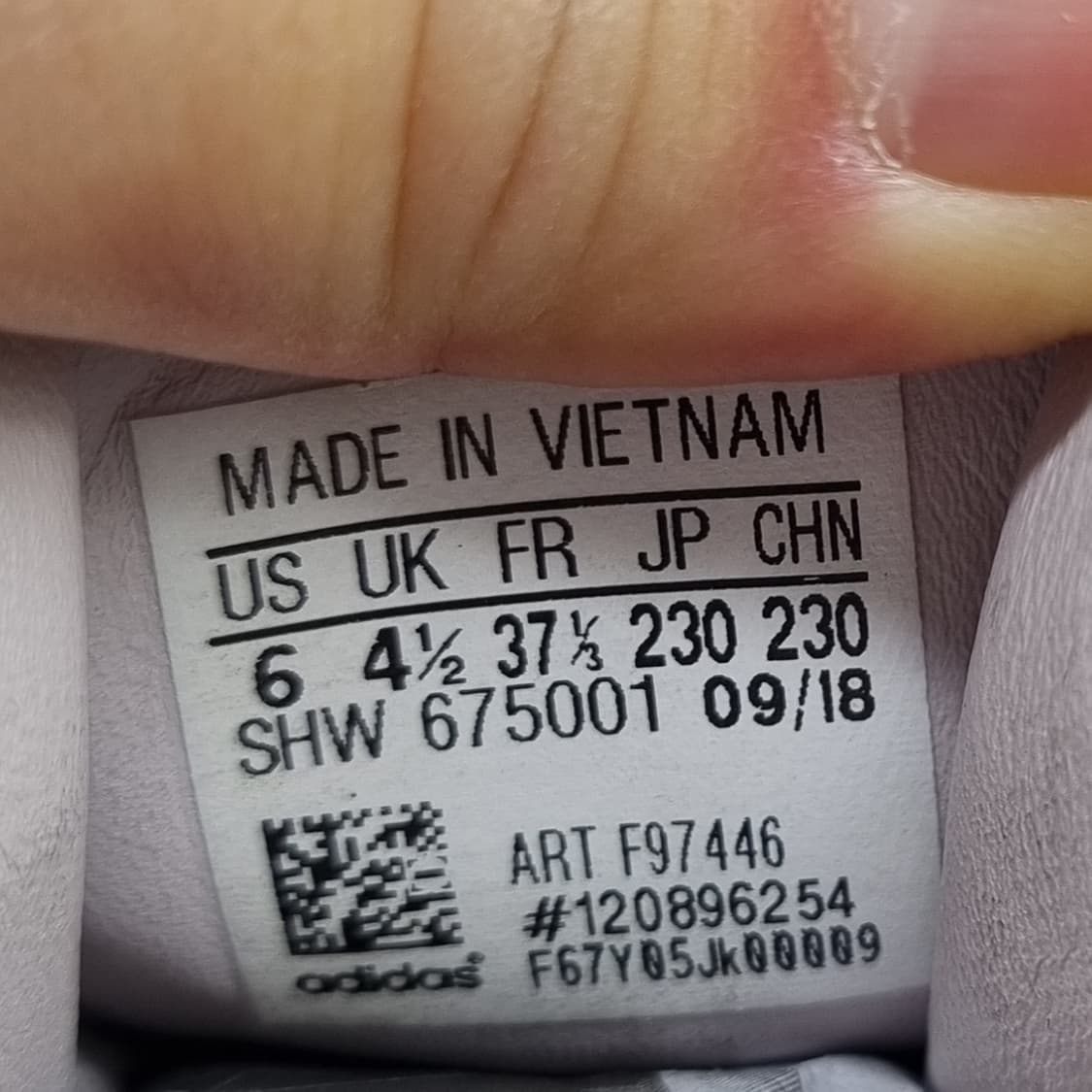 아디다스 팔콘 흰파 운동화 230 상품이미지6