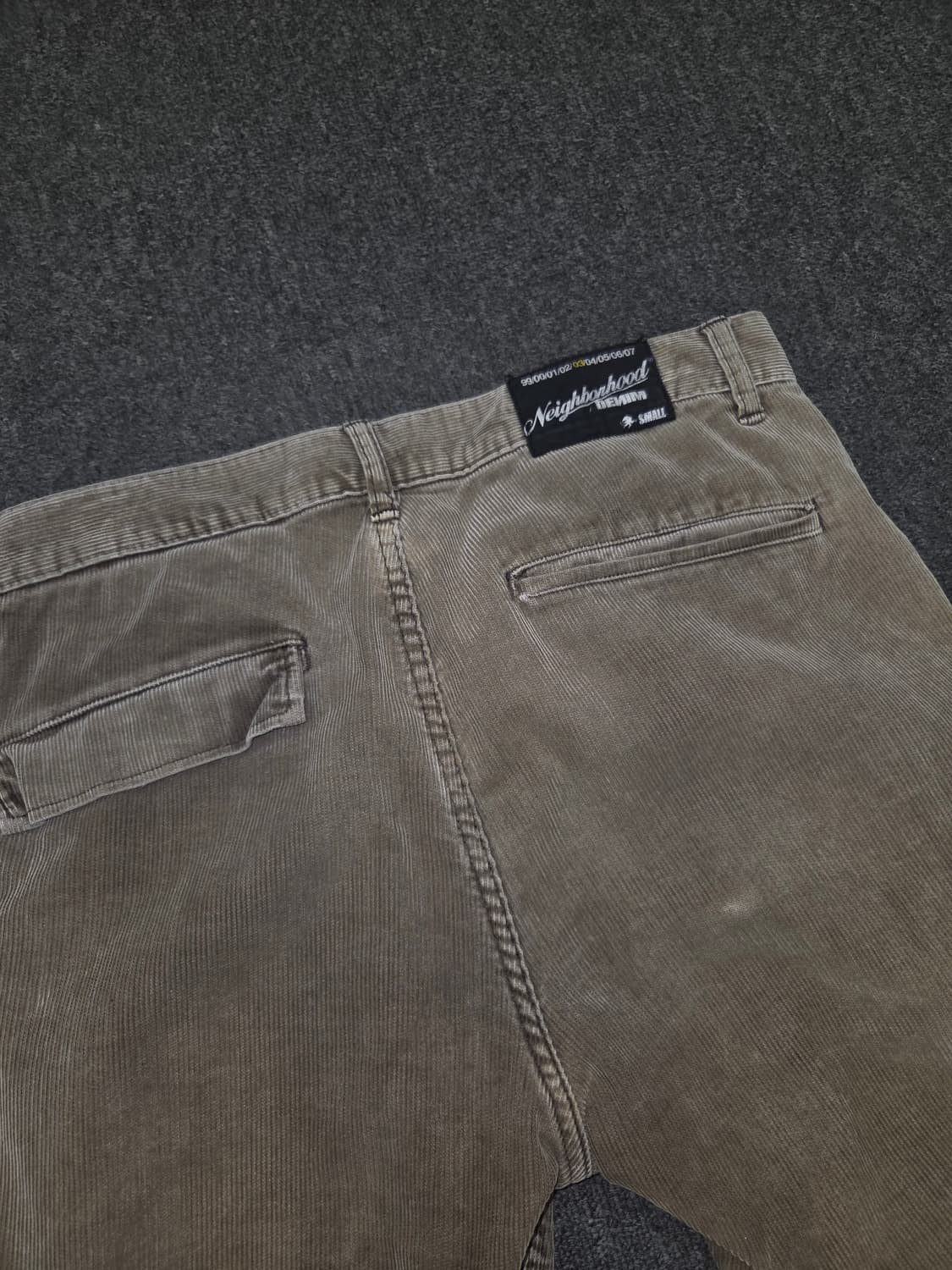 네이버후드 코듀로이 카고팬츠 상품이미지5